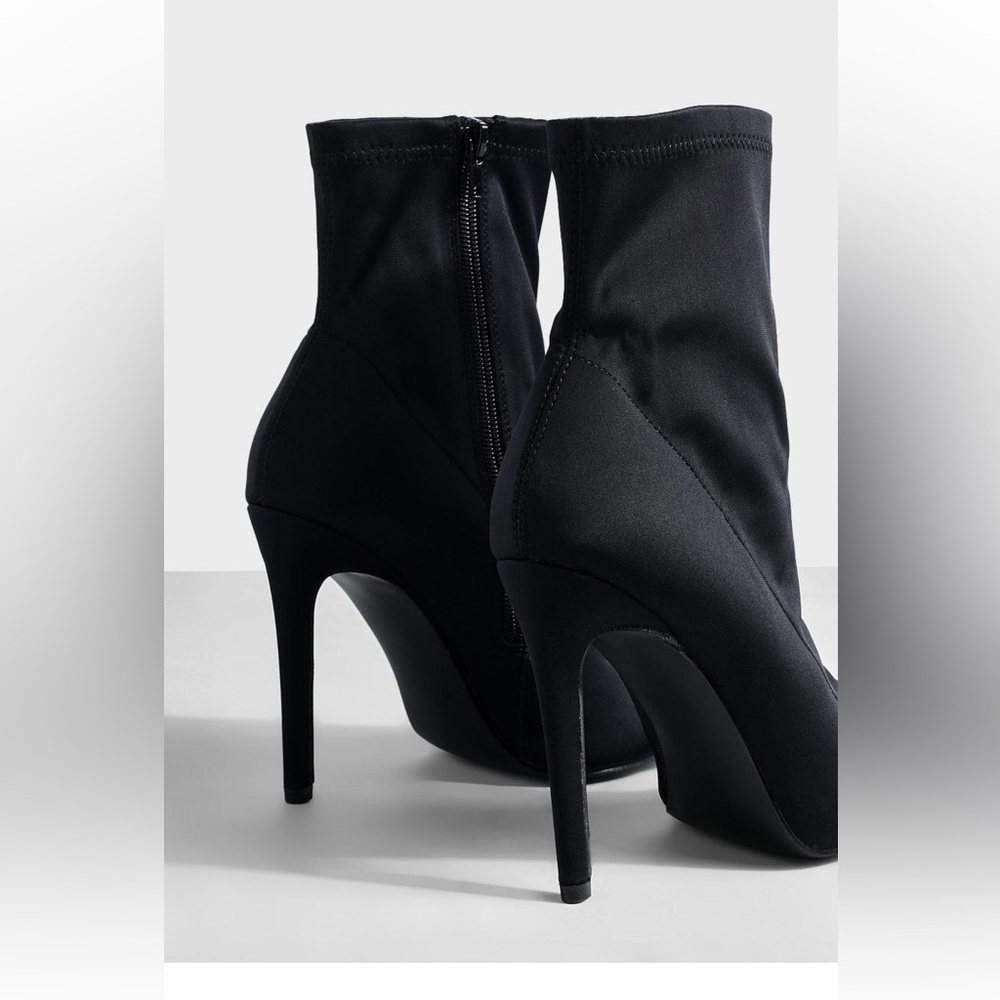 NWT Peep toes sock sandal booties - Picture 3 of 5